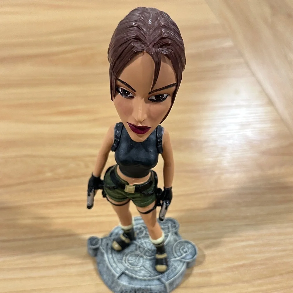 Tom Raider Lara Croft ángel of darkness Bobblehead figure